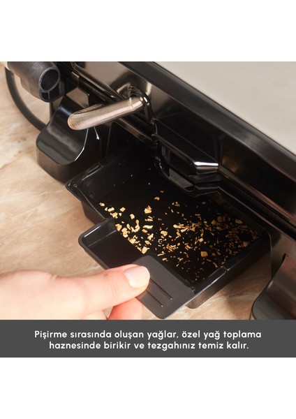 Inox Press Izgara ve Tost Makinesi 2000W 6 Dilim Kapasiteli indirimleri