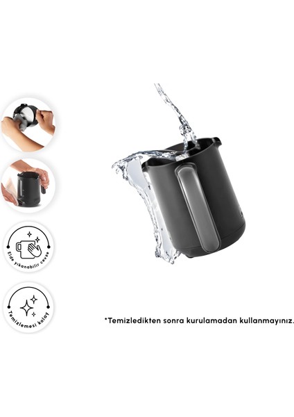 Hatır Neo Inox Çelik Cezveli Türk Kahve Makinesi 5 Fincan Kapasiteli Bronze