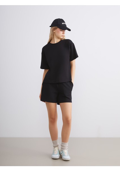 Yeni Sezon Beli Lastikli Kadın Şort fiyatları