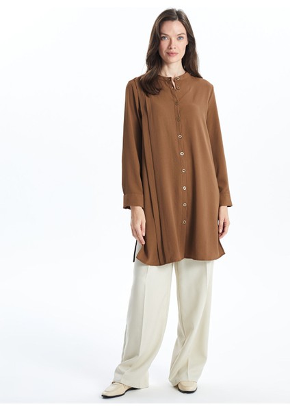 Yeni Sezon Hakim Yaka Kadın Gömlek Tunik fiyatları