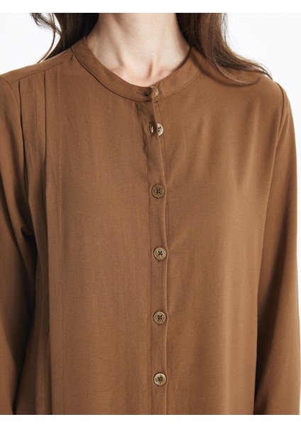 Yeni Sezon Hakim Yaka Kadın Gömlek Tunik modelleri