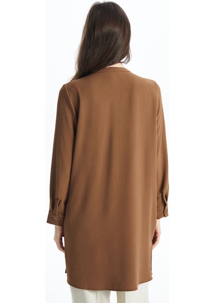 Yeni Sezon Hakim Yaka Kadın Gömlek Tunik fırsatları