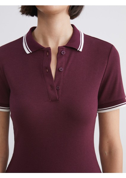 Yeni Sezon Polo Yaka Midi Elbise modelleri