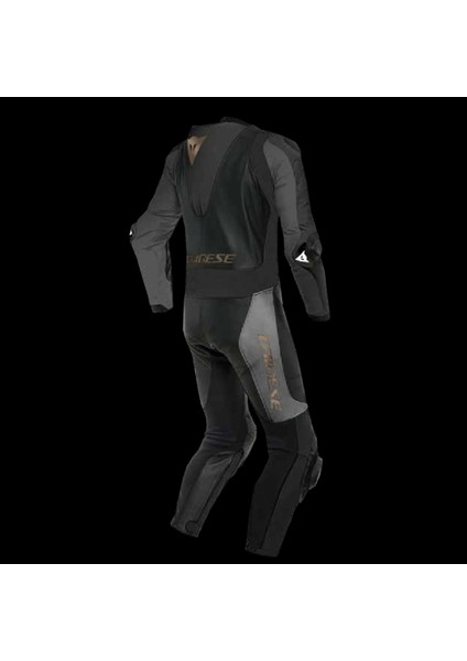 Dainese Laguna Seca 5 Lthr Suit Perf.blk Ant.tıbetan Platıum Tulum fiyatları