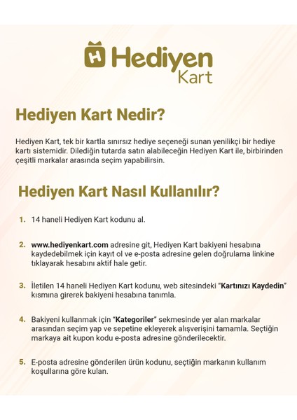Hediyen Kart - Tüm Kategoriler - 5000 TL fiyatları