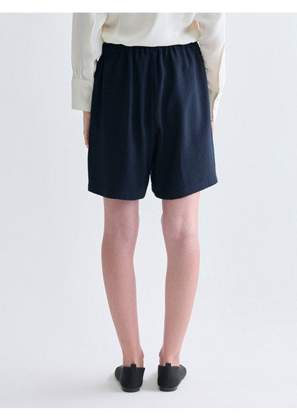 Yeni Sezon Beli Lastikli Kadın Pileli Şort fırsatları