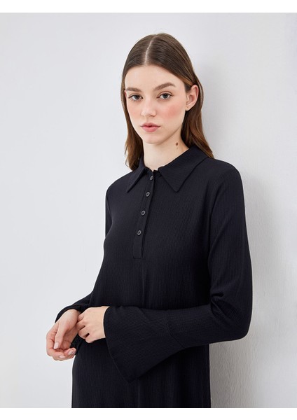 Yeni Sezon Gömlek Yaka Raşel Elbise fiyatları