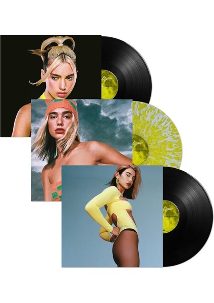 Dua Lipa - Future Nostalgia (5th Anniversary) (Special Edition) (1x Splatter 2x Black Vinyl) - Plak fiyatları