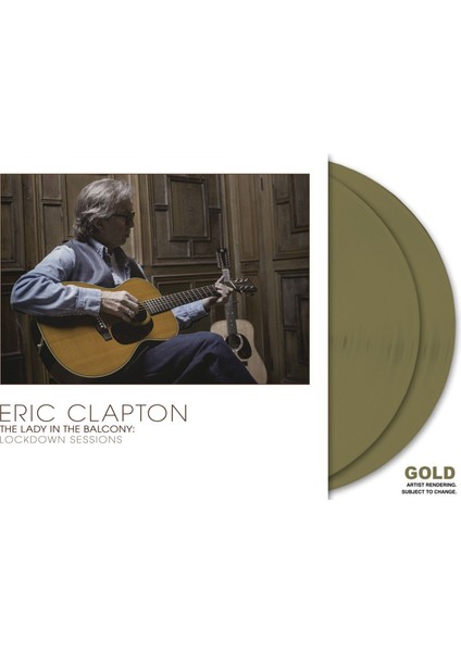 Eric Clapton - The Lady In The Balcony Lockdown Sessions (180G) (Limited Germany Exclusive Edition) (Gold Vinyl) - Plak