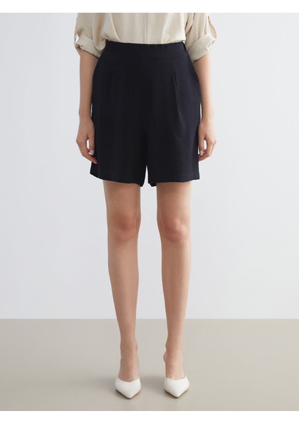 Yeni Sezon Beli Lastikli Kadın Pileli Şort fiyatları