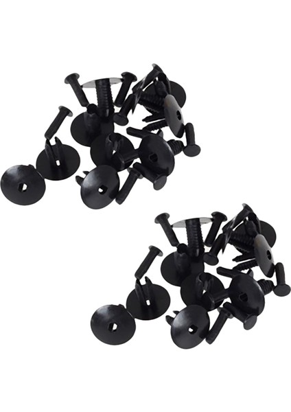 100PCS Taşımacılarla Kaplı Fender Perçin Çekerleri Dekoratif Panel Snaps Bmw Ford Gm Peugeot Için Uygun (Yurt Dışından)