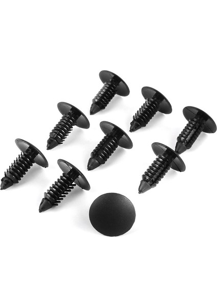 300X Plastik Tampon Bağlantı Eden Pericilik Klipsleri Otomotiv Mobilya Montaj Genişleme Vidaları Kiti Otomatik Gövde Klipsleri Siyah (Yurt Dışından) modelleri