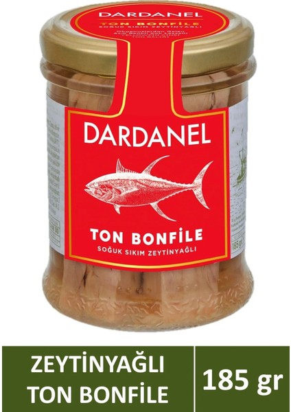 Zeytinyağlı Ton Balığı Fileto Cam Kavanoz