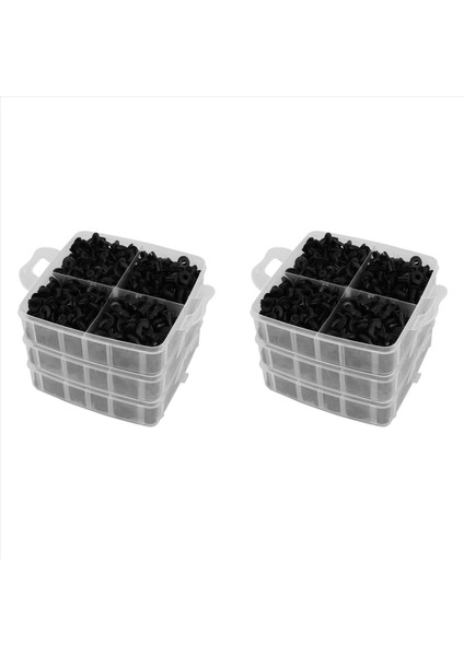 1240PCS Evrensel Karışık Otomatik Bağlantı Elemanı Araba Tampon Klipsleri Tutucu Araba Tutturucu Perçin Kapı Paneli Araba Için Çamurluk Astarı Için (Yurt Dışından)