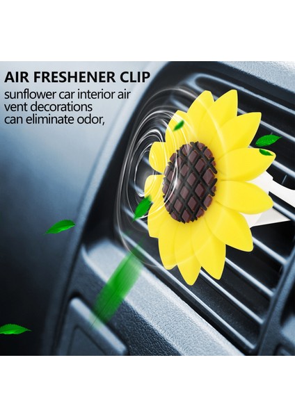 4 Adet Araba Ayçiçeği Aksesuarları Araba Hava Spreyi Ayçiçeği Hava Havalandırma Klipsleri Hava Havalandırma Süslemeleri Arabalar Için Parfüm (Yurt Dışından) fiyatları