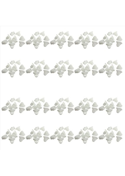 200X Tekerlek Arch Trim Klipler Ford Transit Tourneo Connect Için Plastik Ön Arka (Yurt Dışından)