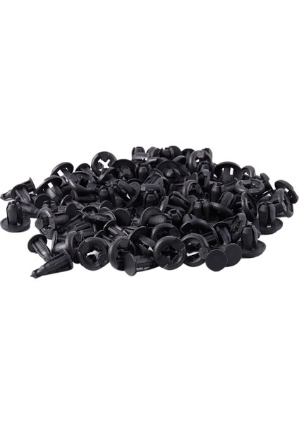 30PCS 6mm Delik Dia Siyah Plastik Perçinler Bağlantı Eleman Çamurluk ve 50 Pc Araba 10MM Delik Dia Plastik Perçinler Bağlantı Eden Çamurluk Itme Pimi (Yurt Dışından) fiyatları
