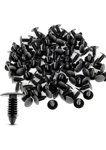 100X Plastik Tampon Bağlantı Elemanı Perçin Klipsleri ve Toyota Için 2x Yan Ayna Işığı Camry Avalon Corolla Prius C 81730-02140 (Yurt Dışından)