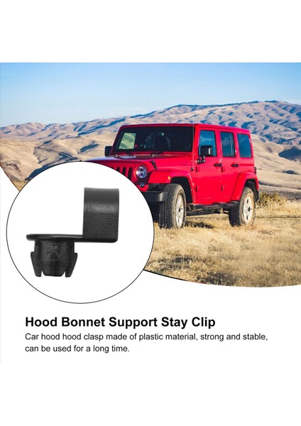 10X Hood Bonnet Prod Çubuk Destek Konak Klipsi Tutucu 792843 Citroen Berlingo Için C3 C4 C-Elysee Peugeot 2008 208 301 308 (Yurt Dışından) indirimleri