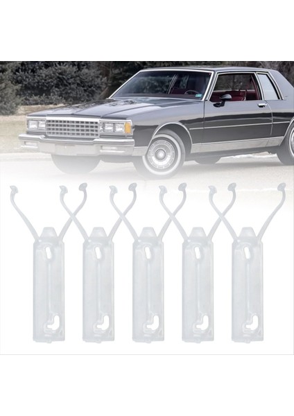 Caprice Geniş 80-90 Araba Krom Çamurluk Kapısı Çeyrek Trim Kalıp Klipsleri Tutucu 20631034 20151449 (Yurt Dışından) indirimleri