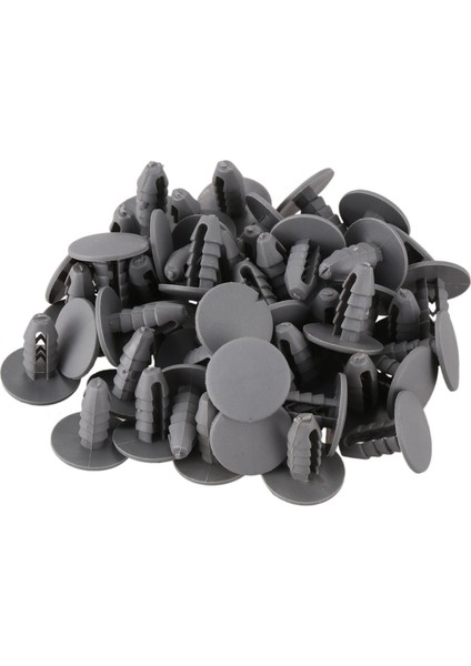 50PCS 8mm Delik Gri Plastik Perçin Kapısı Itme Klipsinde ve 2pcs Ön Ön Cam Yıkayıcı Silecek Sprey Nozul Dekoratif Kapak (Yurt Dışından) fiyatları