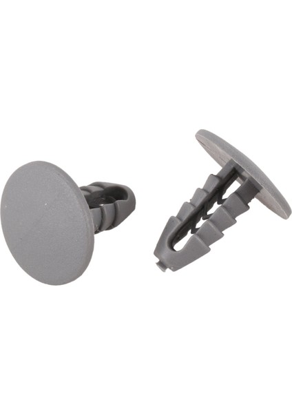 50PCS 8mm Delik Gri Plastik Perçin Kapısı Itme Klipsinde ve 2pcs Ön Ön Cam Yıkayıcı Silecek Sprey Nozul Dekoratif Kapak (Yurt Dışından) fırsatları