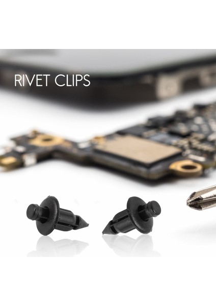 50X Plastik Perçin Bisiklet Kaplama Trim Panel Bağlantı Eden Klipler Honda Yamaha Siyah Için 6mm (Yurt Dışından) modelleri