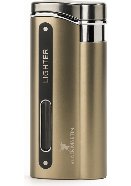 Açık Gri Tek Torch Çakmak