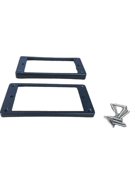 Humbucker Pikap Montaj Halkası Çerçeveleri Lp Kartuş Aksesuarları Kartuş Çerçevesi Lp Kartuş Abs Çerçevesi 50 52 (Siyah) (Yurt Dışından)