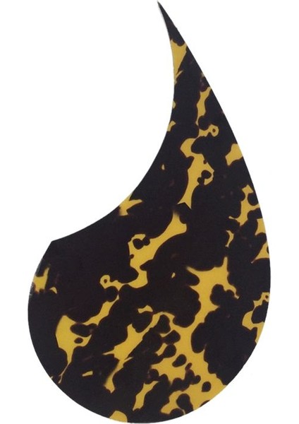 Gitar Koruyucusu 4041 Inç Sailulu Halk Gitar Koruma Kahverengi Kaplumbağa Kabuğu Virgül Halk Gitar Paneli Gitar Parçaları (Yurt Dışından)