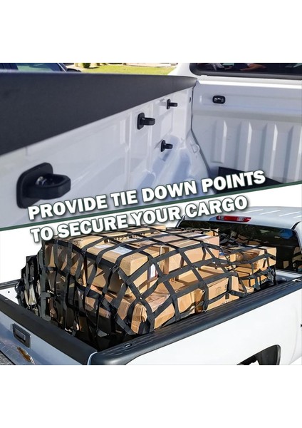 Chevy Silverado Için Ankrajlar Colorado Gmc Sierra Kanyon Kamyon Yatağı Yan Duvar Ankrajı 4 Pcs (Yurt Dışından) fiyatları