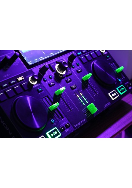 Dj Mixer Düğmesi Yeşil 1 Adet - Numark Denon Pioneer Rain