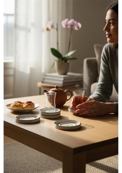 Porselen Birdy Çay Tabağı 6 Parça fiyatları