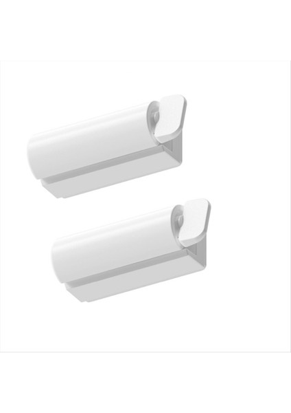 Diş Fırçası Tutucu Banyo Aksesuarları Duvar Diş Macunu Fışkırtısı Manyetik Tembel Sıkma Diş Macunu Klips 2pcs (Yurt Dışından)