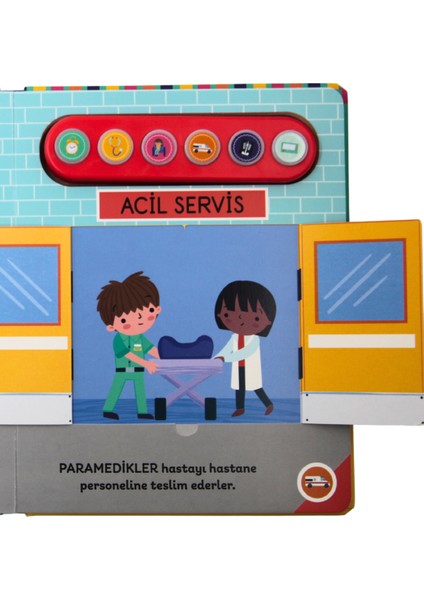 Işıklı ve Sesli Pencereli Kitabım - Doktor Olmak İstiyorum modelleri