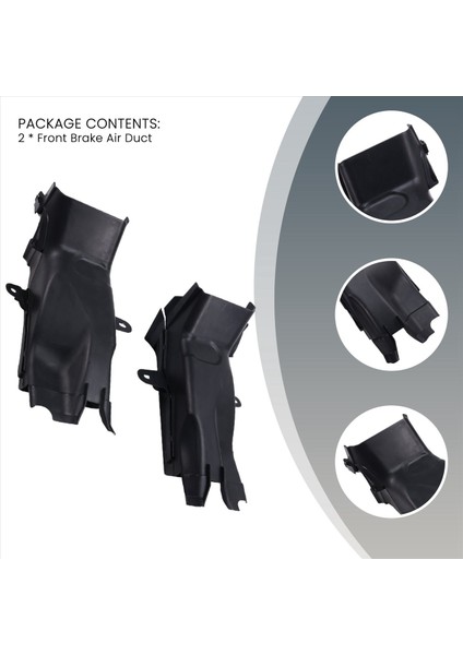 Bmw 5 Serisi G30 G31 G32G38 Ön Fren Hava Kanalı Otomatik Parçaları 51747383851 51747383852 (Yurt Dışından) indirimleri