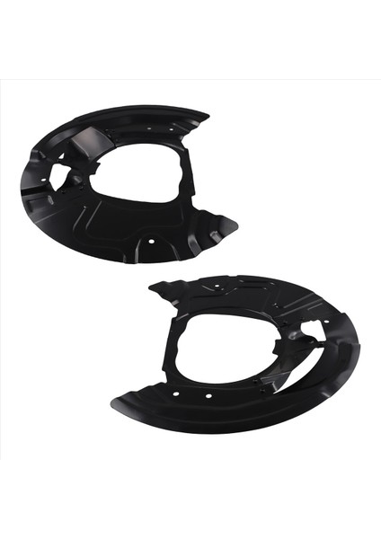 1paır Ön Fren Disk Sıçraması Panelleri 34116857977 34116857978 Bmw X5 X6 E70 E71 2007-2019 Fren Toz Kalkanı Koruma Kiti (Yurt Dışından)