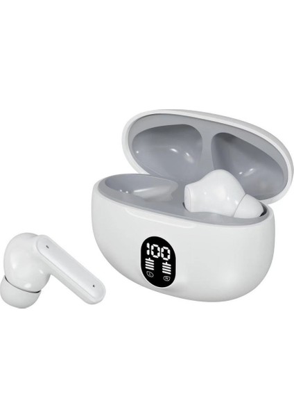 Koşu ve Spor Için Uzun Pil Ömrü, Gürültü Engelleme ve Geniş Kapasiteye Sahip Gerçek Kablosuz Kulak Içi Bluetooth Kulaklıklar. (Yurt Dışından) fiyatları