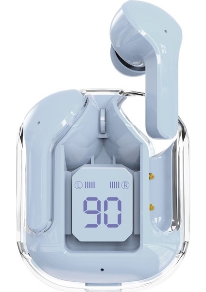 AIR31 Bluetooth Kulaklık, Şeffaf Versiyon, Kablosuz Kulak Içi, AIR39TWS Gürültü Önleyici Dijital Ekranlı Spor Kulaklıkları (Yurt Dışından)