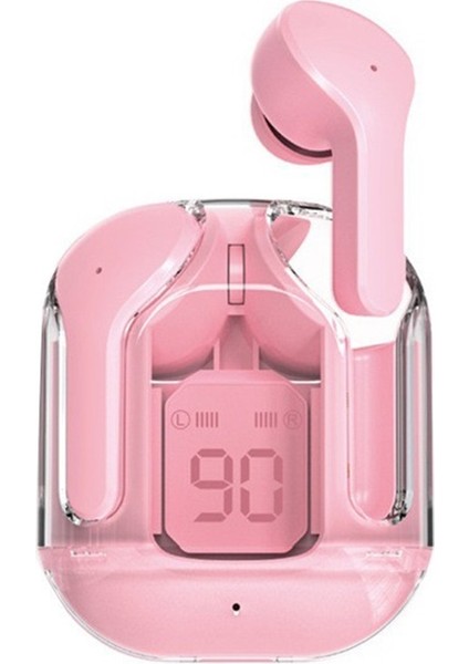 AIR31 Bluetooth Kulaklık, Şeffaf Versiyon, Kablosuz Kulak Içi, AIR39TWS Gürültü Önleyici Dijital Ekranlı Spor Kulaklıkları (Yurt Dışından)