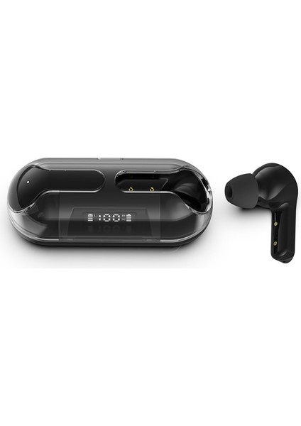 Şeffaf Kasalı Bluetooth Kulaklıklar, Makaron Dijital Ekranlı Kulak Içi Kablosuz Kulaklıklar, Stereo Ses (Yurt Dışından) fiyatları