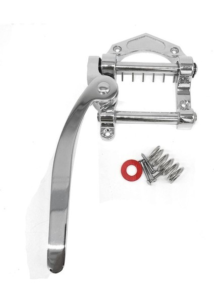 Küçük Rocker Sg Lp Gitar Elektro Gitar Rocker Kuyruk Yayını Tremolo Birimi Vibrato Müzik Enstrüman Aksesuarları (Gümüş) (Yurt Dışından)