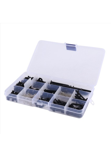 Vida Kollu Kutu Gitar Bas Gitar Pickguard Vidalar Kapak Plakası Vida Aksesuarları Vidalı Geri Toka Seti 262 Pcs (Yurt Dışından) fiyatları