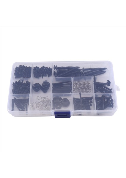 Vida Kollu Kutu Gitar Bas Gitar Pickguard Vidalar Kapak Plakası Vida Aksesuarları Vidalı Geri Toka Seti 262 Pcs (Yurt Dışından) fırsatları
