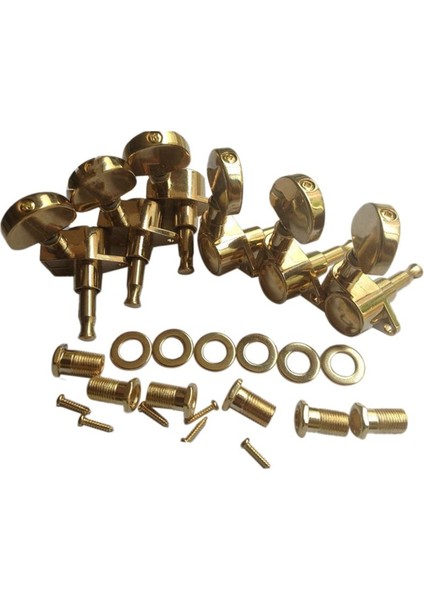 Akustik Elektro Gitar Için 6pcs Grover String Sinder Tuner Makine Kafaları (Yurt Dışından)