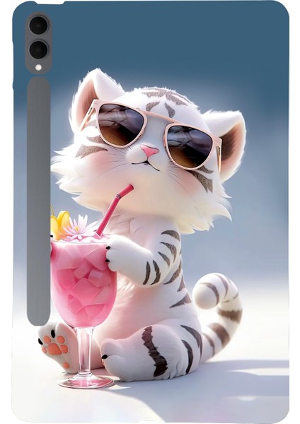 Samsung Galaxy Tab S11 Ultra Kılıf Desen Baskılı Ince Yumuşak Tpu Tablet Kılıfı (Yurt Dışından)