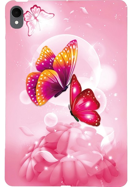 Samsung Galaxy Tab S11 Kılıf Desen Baskılı Ince Yumuşak Tpu Tablet Kılıfı (Yurt Dışından)