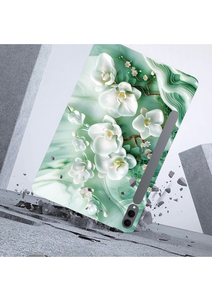 Samsung Galaxy Tab S11 Ultra Kılıf Desen Baskılı Ince Yumuşak Tpu Tablet Kılıfı (Yurt Dışından) modelleri