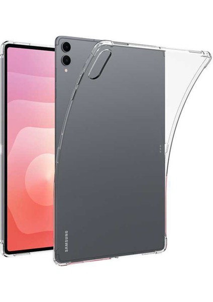 Samsung Galaxy Tab S11 Ultra Kılıf Dört Köşe Darbeye Dayanıklı Şeffaf Tablet TPU Kılıfı (Yurt Dışından)