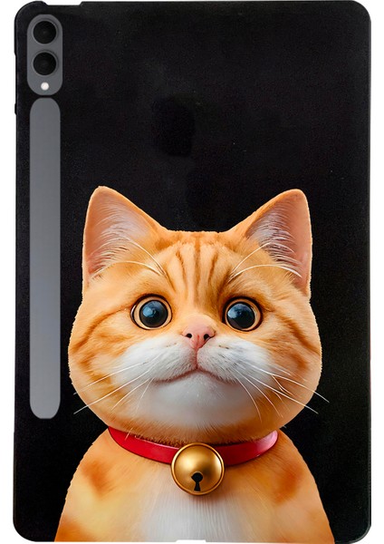 Samsung Galaxy Tab S11 Ultra Kılıf Desenli Baskılı Ince Tpu Tablet Koruyucu Kılıf (Yurt Dışından)